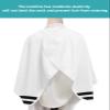 Stripes Black Barber Cape - Salon Hair Cutting Cape for Women,Men,Kids,Adults,Abstract Modern Art Modern Geometric Whie Haircut Cape with Elastic Neckline Hairdressing Stylist Cape Gown Accessories view 4