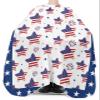 Stars Stripes Flag Barber Cape - Salon Hair Cutting Cape for Women,Men,Kids,Adults,4th-of-July Summer Holiday Haircut Cape with Adjustable Elastic Neckline Hairdressing Stylist Cape Gown Accessories view 3