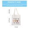 GJTIM Snacks Lover Gift Family Vacation Gift Snacks Travel Bag Im Here For The Snacks Makeup Bag (For The Snacks Tote) view 2