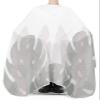 Minimalistic Leaves Barber Cape - Salon Hair Cutting Cape for Women,Men,Kids,Adults,Abstract Modern European Geometric Stripes Haircut Cape with Elastic Neckline Hairdressing Stylist Cape Gown view 3