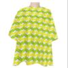 Abstract Modern Barber Cape - Salon Hair Cutting Cape for Women,Men,Kids,Adults,Yellow Green Geometriy Lines Minimalist Art Haircut Cape with Elastic Neckline Hairdressing Stylist Cape Gown view 1