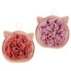 FOMIYES 2pcs Double-Sided Bath Exfoliating Body Skin Cleaning Tools Lightweight Mesh Shower Sponge for for Back and Full Body Use for All Occasions view 1