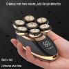 Electric Razor for Men, 5 In 1 Grooming Kit Electric Shaver For Men Rechargeable Body Beard Hair Trimmer Electric Razor Bald Head Shaving Machine view 4