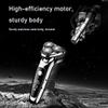 Electric Razor for Men, 2 In 1 Wet Dry Electric Shaver Facial Electric Razor For Men Male Beard Shaving Machine Rotary Head Usb Rechargeable Grooming Kit view 4