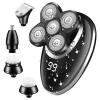 Electric Razor for Men, Wet Dry Facial&Body Electric Shaver Hair Trimmer Beard Electric Razor for Men Bald Shaving Machine Rechargeable Grooming Set view 1