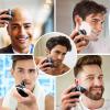 Electric Razor for Men, Wet Dry Facial&Body Electric Shaver Hair Trimmer Beard Electric Razor for Men Bald Shaving Machine Rechargeable Grooming Set view 4