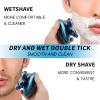 Electric Razor for Men, Wet Dry Electric Shaver Face Electric Razor for Men Rotary Beard Shaving Machine Bald Head Electronic Facial Grooming Kit view 3