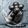 Electric Razor for Men, 5-blade LCD Display Wet Dry Beard Facial Body Electric Shaver Men Hair Electric Razor Bald Shaving Machine Waterproof Kit view 2