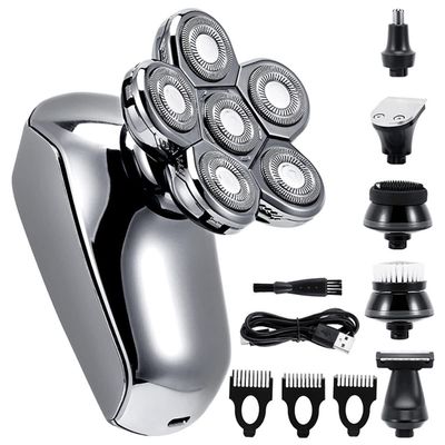 Electric Razor for Men, Electric Razor Electric Shaver USB Rechargeable Shaving Machine for Men Beard Razor Wet-Dry Dual Use Water Proof Fast Charging