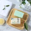 Bee & Flower Natural Bar Soap Moisturizing Handmade Soap Bar with Organic Essential Oils Green Tea Scented Soap Bar, French -Milled Soap Bars for Hands and Body, 7oz view 2