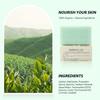 Bee & Flower Natural Bar Soap Moisturizing Handmade Soap Bar with Organic Essential Oils Green Tea Scented Soap Bar, French -Milled Soap Bars for Hands and Body, 7oz view 4