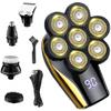 Electric Razor for Men, 5 IN 1 Mens Grooming Kit 7-blade Electric Shaver For Men Wet Dry Electric Razor Beard Body Hair Trimmer Shaving Machine Rechargeable view 1