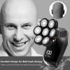 Electric Razor for Men, Shaver for Men 7D Independently 7 Cutter Floating Head Waterproof Electric Razor Multifunction USB Charge Trimmer for Men view 2