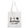 GJTIM Actress Gift Actress Survival Kit Theatre Acting Gift Zipper Pouch Funny Makeup Bag for Drama Student (Survival Kit Actress Tote) view 1
