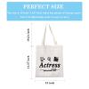 GJTIM Actress Gift Actress Survival Kit Theatre Acting Gift Zipper Pouch Funny Makeup Bag for Drama Student (Survival Kit Actress Tote) view 2