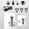 Electric Razor for Men, 5 in 1 Grooming Set Washable Electric Shaver for Men Beard Hair Trimmer Facial Electric Razor Balds Shaving Machine Rechargeable view 4