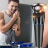 Electric Razor for Men, 5 In 1 Multifunctional Electric Shaver Men Razor Washable USB Rechargeable Beard Trimmer Rotary Shaver Nose Hair Trimmer view 2