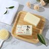 Bee & Flower Goat Milk Soap Bar Handmade Soap Bar Moisturizing Natural Bar Soap with Organic Essential Oils, French -Milled Soap Bars for Hands and Body, 7oz view 2