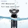 Electric Razor for Men, 4 in 1 Electric Shaver for Men 3 Floating Heads USB Rechargeable Mens Electric Razor Face Beard Nose Hair Trimmer Shaving Machine view 2