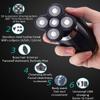 Electric Razor for Men, 4 in 1 Grooming Electric Shaver Kit Wet Dry Electric Razor for Men Rechargeable USB Beard Shaving Machine Hair Cleaning Shaver view 2