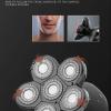 Electric Razor for Men, 6 Blade Washable Electric Grooming Shaver Hair Beard Trimmer Bald Head Shaving Machine LCD Display Electric Razor Set view 2
