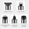 Electric Razor for Men, 5 in 1 Electric Shaver IPX6 Waterproof Shaving Machine Beard Trimmer USB Charging Razor Clippers Multi-Function Grooming Kits view 3
