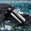Electric Razor for Men, 5in1 Digital Display Wet Dry Electric Shaver Men Bald Shaving Machine Beard Hair Trimmer Body Facial Electric Razor Rechargeable view 2
