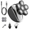 Electric Razor for Men, 6-blade Wet Dry Electric Shaver Facial Body 3 In 1 Grooming Kit Powerful Electric Razor Rechargeable Bald Shaving Machine For Men view 1