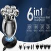 Electric Razor for Men, 7D Head Shaver for Men 6 in 1 Bald Shavers Wet Dry Electric Razor USB Rechargeable Electric Shavers Bald Head Clipper Trimmer view 2
