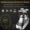 Electric Razor for Men, 5 In 1 Digital Display Rechargeable Electric Shaver For Men Hair Trimmer Beard Electric Razor Bald Shaving Machine Waterproof view 3