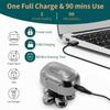 Electric Razor for Men, Professional Electric Razor 6 Blade Washable Shaving Rechargeable Beard Bald Electric Grooming Shaver Men Body Hair Trimmer view 4