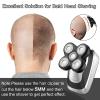Electric Razor for Men, 4 in 1 Wet Dry Electric Shaver for Men Rechargeable Facial Electric Razor Machine for Shaving Beard Trimmer Hair Powerful Grooming Kit view 3
