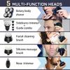 Electric Razor for Men, All In One Grooming Kit Facial Body Electric Shaver Hair Trimmer Beard Electric Razor For Men Bald Shaving Machine LCD Display view 3