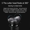Electric Razor for Men, 3 in 1 Men's Electric Shaver Waterproof Floating Razor Portable Fast Charging Beard Trimmer Nose Hair Trimmer Wet and Dry Use view 2