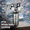 Electric Razor for Men, 7-blade Professional Beard Hair Electric Shaver For Men Rechargeable Head Electric Razor Bald Shaving Machine Metal Shell view 2