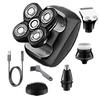Electric Razor for Men, 5 in 1 Waterproof Facial Body Grooming Set Powerful Electric Shaver for Men Hair Trimmer Beard Electric Razor Bald Shaving Machine view 1