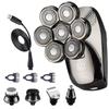 Electric Razor for Men, 7-Blade Rechargeable Electric Shaver for Men 5 in 1 Groomer Face Body Beard Hair Trimmer Electric Razor Bald Head Shaving Machine view 1