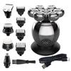 Electric Razor for Men, 5 In 1 Men's Grooming Kit Wet Dry Electric Shaver Beard Trimer Hair Trimmer Electric Razor Rechargeable Bald Shaving Machine LCD Display view 1