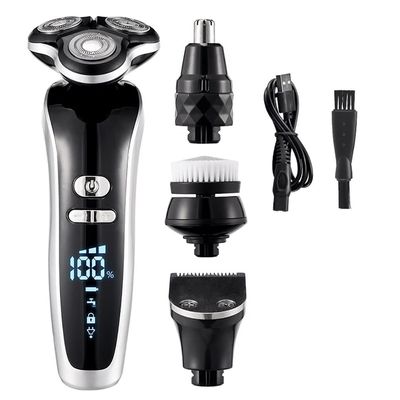 Electric Razor for Men, Electric Shaver for Men 4D Electric Beard Trimmer USB Rechargeable Professional Hair Trimmer Hair Cutter Adult Razor for Men ( Color : Package A )