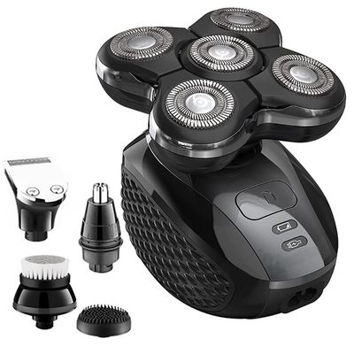 Electric Razor for Men, Powerful 5-Blade Rechargeable Beard Head Electric Shaver for Men Body Hair Trimmer Electric Razor Shaving Machine Beard Grooming