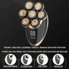 Electric Razor for Men, 5 in 1 Grooming Kit 7-Blade Electric Shaver for Men Body Beard Hair Trimmer Electric Razor Bald Shaving Machine Rechargeable view 4
