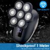 Electric Razor for Men, Multi Bald Electric Shaver for Men Grooming Kit Digital Display 7D Head Hair Trimmer Beard Razor Wet Dry Facial Shaving Machine view 4
