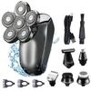 Electric Razor for Men, 6 In 1 Grooming Kit 6-blade Electric Shaver For Men Body Beard Hair Trimmer Electric Razor Bald Shaving Machine Rechargeable view 1