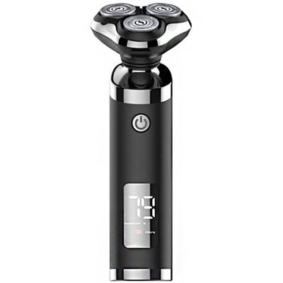 Electric Razor for Men, LCD Display Powerful Rotary Electric Shaver Wet Dry Beard Electric Razor for Men Rechargeable Facial Shaving Machine Kit