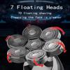 Electric Razor for Men, BLACK 7D Floating Head Men's Electric Shaver LCD Rechargeable Waterproof Bald Shaving Machine Nose Hair Trimmer view 3