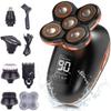 Electric Razor for Men, 5D Floating Electric Shaver for Men 5 in 1 Shavers Beard Hair Trimmer Grooming Kit LED Display USB Rechargeable Portable Shaver view 1