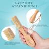 BFWood Laundry Stain Brush and Boar Bristle Beard Brush view 4