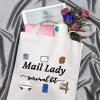 GJTIM Mail Lady Survival Kit Postal Worker Gift Zipper Pouch Makeup Bag Appreciation Gift for Mail Carrier Mailman (Survival Mail Lady Tote) view 3