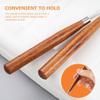 Mobestech Face Spatulas 2Pcs Makeup Spatula Log Wood Spatula Sticks for Cosmetics, Reusable Beauty Spatulas, Liquid Foundation Toning Sticks, Make up Tools for Girls Nail Art Tools view 2