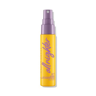 Urban Decay All Nighter Vitamin C Hydrating Makeup Setting Spray for Face (Travel Size), Transfer-Resistant, Waterproof, 16 HR Wear, Vitamin C & Cactus Flower Water, Illuminated Finish - 4 fl oz